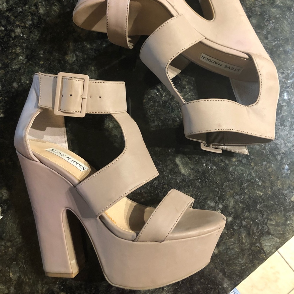 Steve Madden Chunky Platform Heels